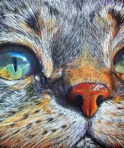 Cat face Diamond Painting Kit - DIY