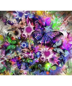 Pretty Butterfly Diamond Painting Kit - DIY