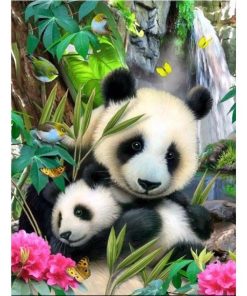 Panda Diamond Painting Kit - DIY