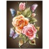 Flowers Butterfly Rose Resin Diamond Painting Kit - DIY