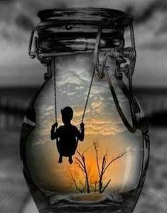 Swinging Little Diamond Painting Kit - DIY