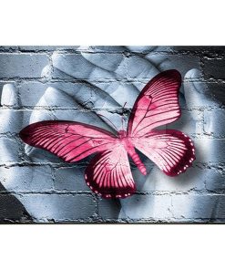 Butterfly in the hand Diamond Painting Kit - DIY