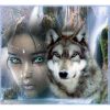 Beauty And Wolf Diamond Painting Kit - DIY