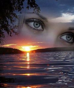 View Of An Evening Diamond Painting Kit - DIY