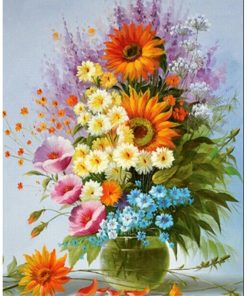 All kinds Of Flowers Diamond Painting Kit - DIY