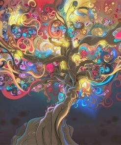 Brilliant Tree Diamond Painting Kit - DIY