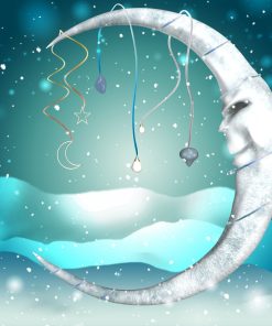 Star Moon Diamond Painting Kit - DIY