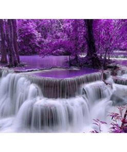 Waterfall Scenery Diamond Painting Kit - DIY