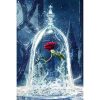 Rose Diamond Cross Stitch Crystal Diamond Painting Kit - DIY