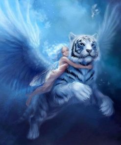 Angels And Tigers Diamond Painting Kit - DIY
