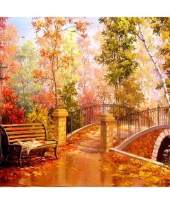 Forest Bridge Diamond Painting Kit - DIY