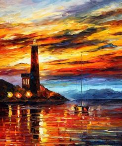 By The Lighthouse 4 Diamond Painting Kit - DIY