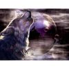 Howling Wolf Diamond Painting Kit - DIY