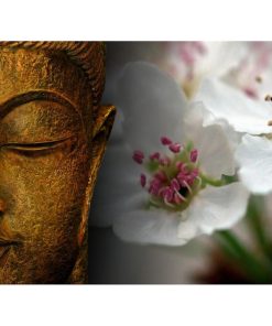 Buddha And Flowers Diamond Painting Kit - DIY