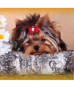 Cute Dog Diamond Painting Kit - DIY