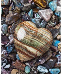 Heart Shaped Diamond Painting Kit - DIY