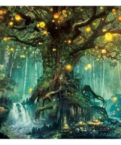 Light Tree Diamond Painting Kit - DIY