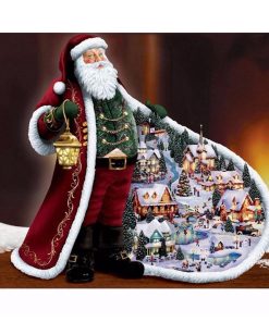 Father Christmas Diamond Painting Kit - DIY