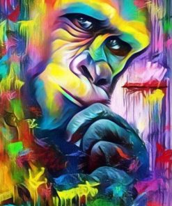 Gorilla Colors Diamond Painting Kit - DIY