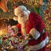Christmas Santa Claus Cross Stitch Diamond Painting Kit - DIY