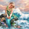 Little Mermaid Diamond Painting Kit - DIY