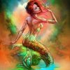 Mermaid Colors Full Diamond Painting Kit - DIY