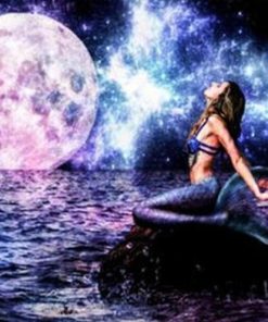 Mermaid  Night Diamond Painting Kit - DIY