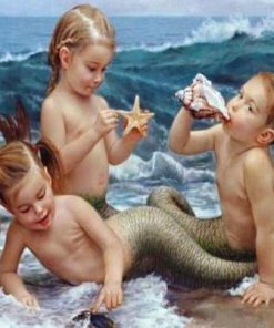 Mermaid Girls Diamond Painting Kit - DIY