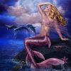 Mermaid Moon Diamond Painting Kit - DIY