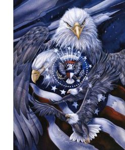 Eagle Icon Diamond Painting Kit - DIY