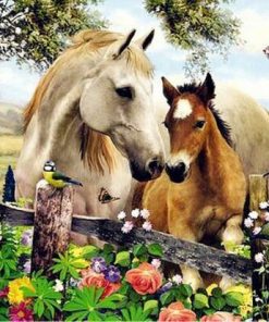 Horses Mon Diamond Painting Kit - DIY