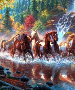 Horses Run Free Diamond Painting Kit - DIY