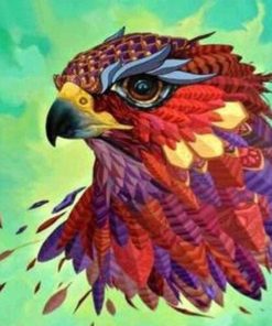 Eagle Colors Full Diamond Painting Kit - DIY