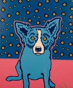 Blue Dog Diamond Painting Kit - DIY