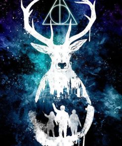 Luminous Deer Diamond Painting Kit - DIY