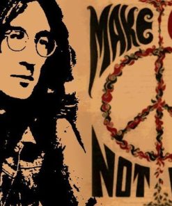 Lennon Make Love Diamond Painting Kit - DIY