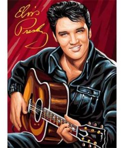 Elvis Presley Guitar Diamond Painting Kit - DIY