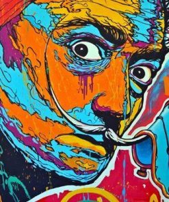 Salvador Dali Horse ColorsDiamond Painting Kit - DIY