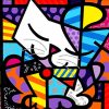 Color Abstract Cat Diamond Painting Kit - DIY