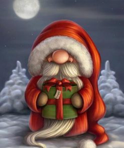 Mini Santa Claus Diamond Painting Kit - DIY