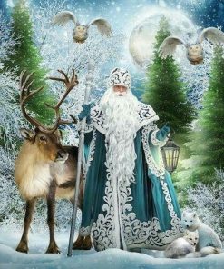 Strange Santa Claus Diamond Painting Kit - DIY