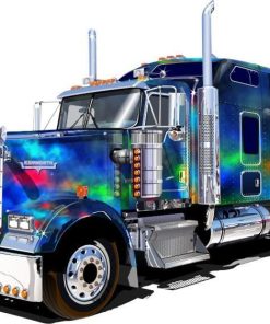 Truck, Lorry, Van Diamond Painting Kit - DIY