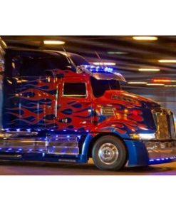 Red Truck Diamond Painting Kit - DIY