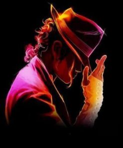 Michael Jackson Colors Diamond Painting Kit - DIY
