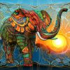 Elephant Big Full Colors Diamond Painting Kit - DIY