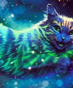 Cat Special Colors Diamond Painting Kit - DIY