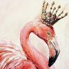 Flamingo Picture Diamond Painting Kit - DIY