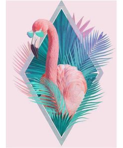 Cool Flamingo Diamond Painting Kit - DIY