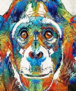 Chimp Colors Diamond Painting Kit - DIY