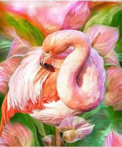 Flamingo Diamond Painting Kit - DIY